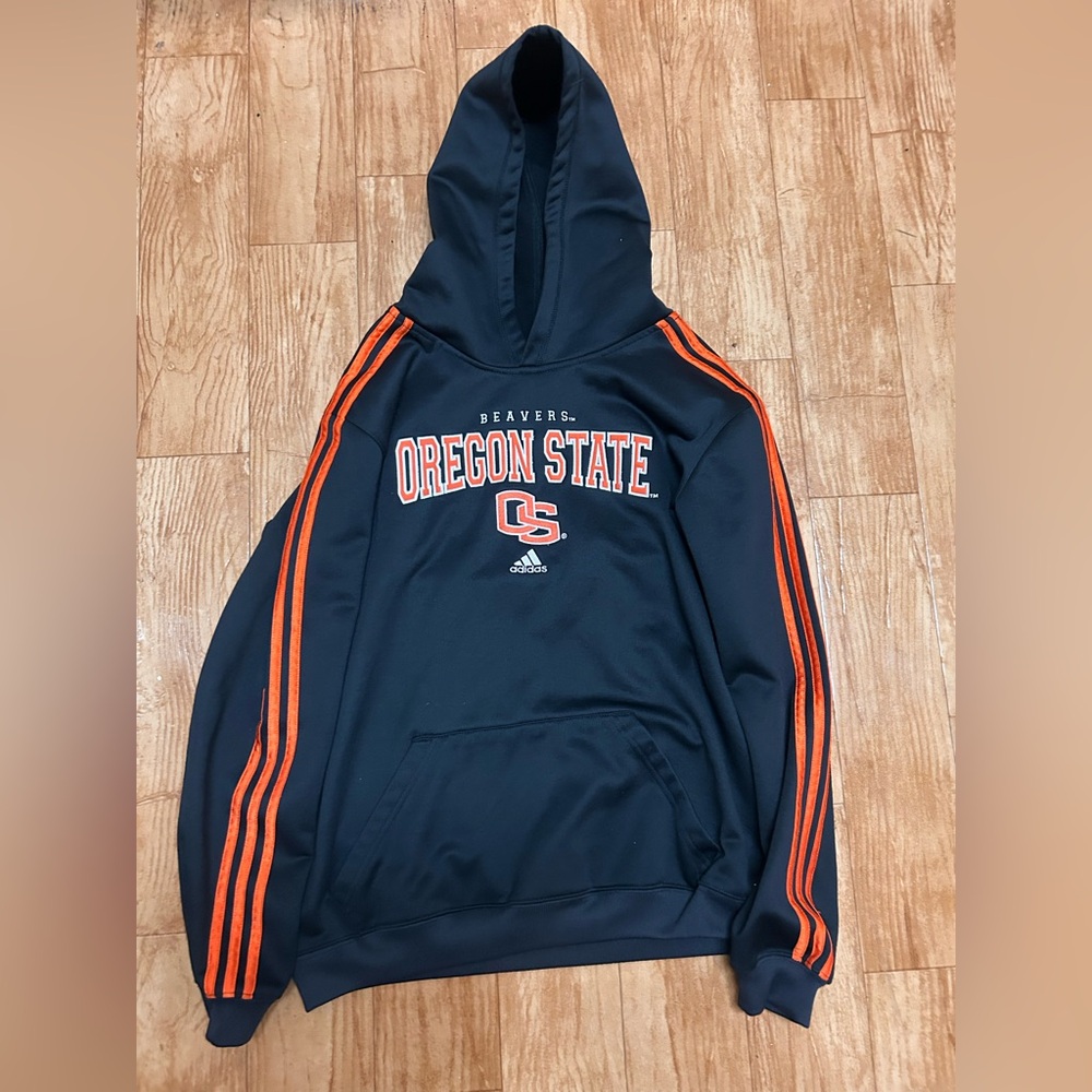 Oregon State Beavers Adidas Youth Hoodie XL Embroidered Climawarm Sports College
